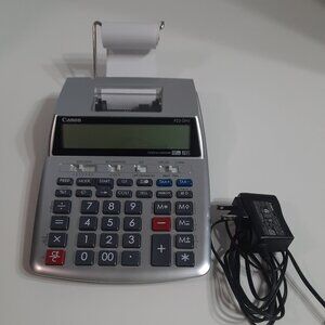 Canon P23-DHV Printing Calculator Includes Power Adapter Tested Works
